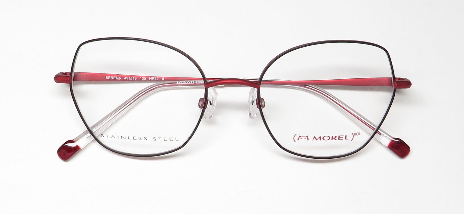 Morel Red Serena 90017c Eyeglasses by ModaFrames