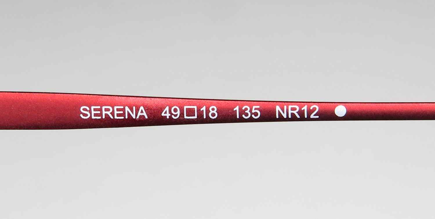 Morel Red Serena 90017c Eyeglasses