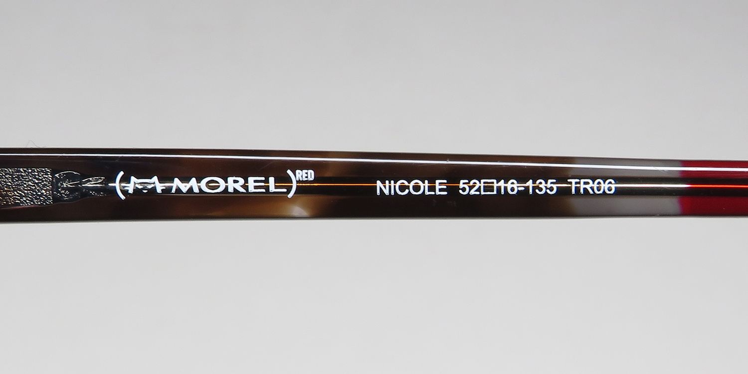 Morel Red Nicole 90038c Eyeglasses by ModaFrames