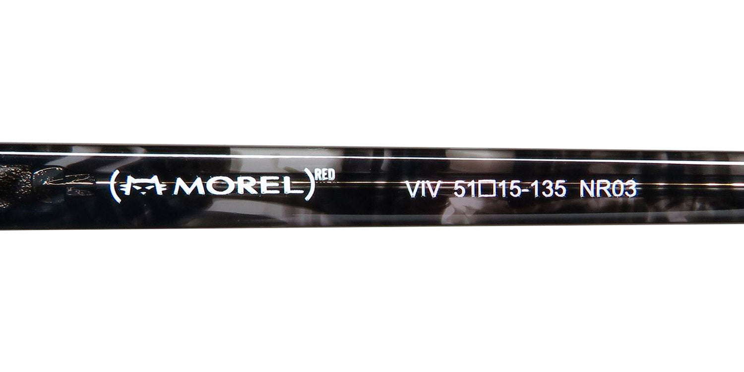 Morel Red Viv 90037c Eyeglasses by ModaFrames