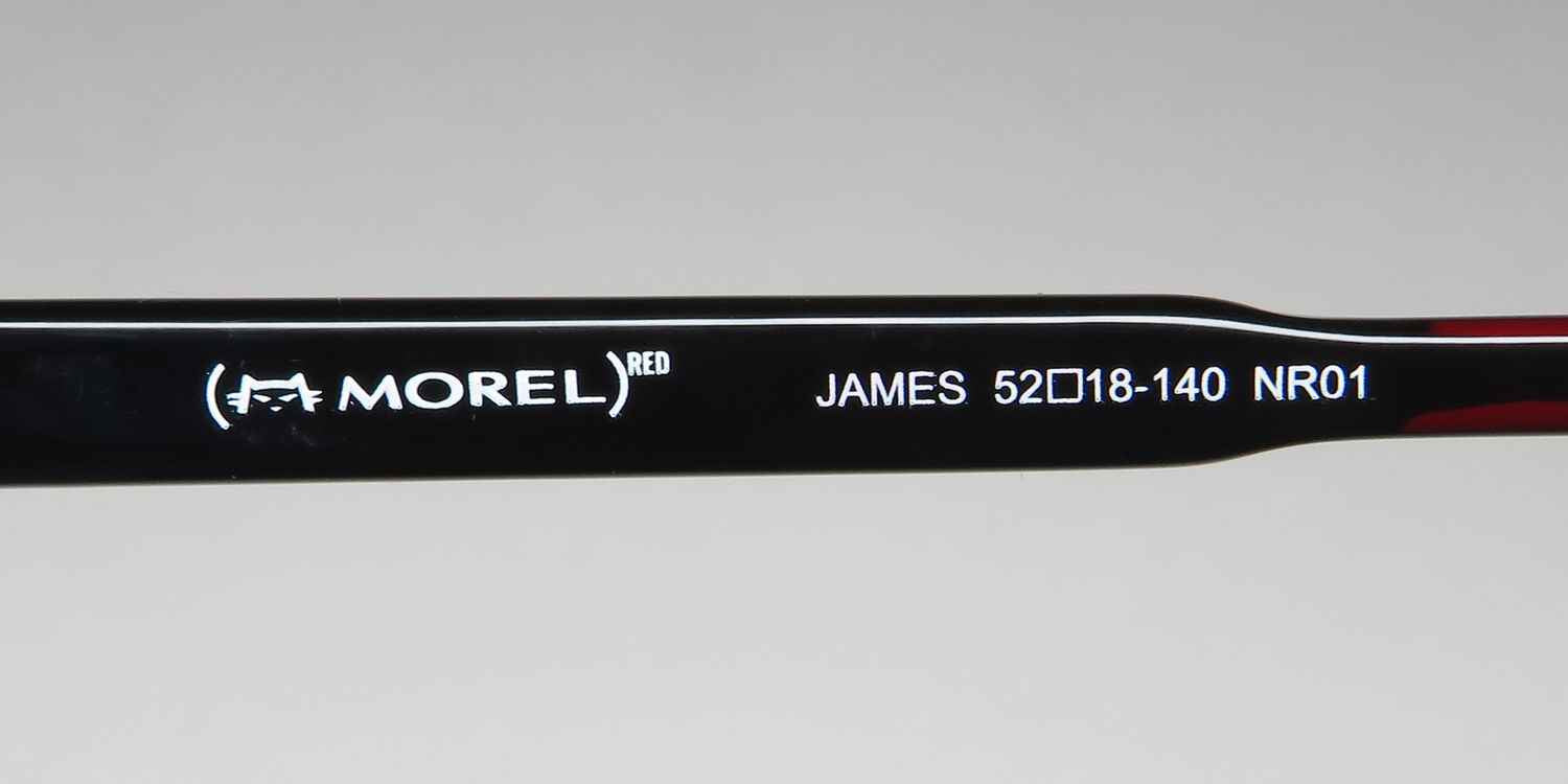 Morel Red James 90036c Eyeglasses