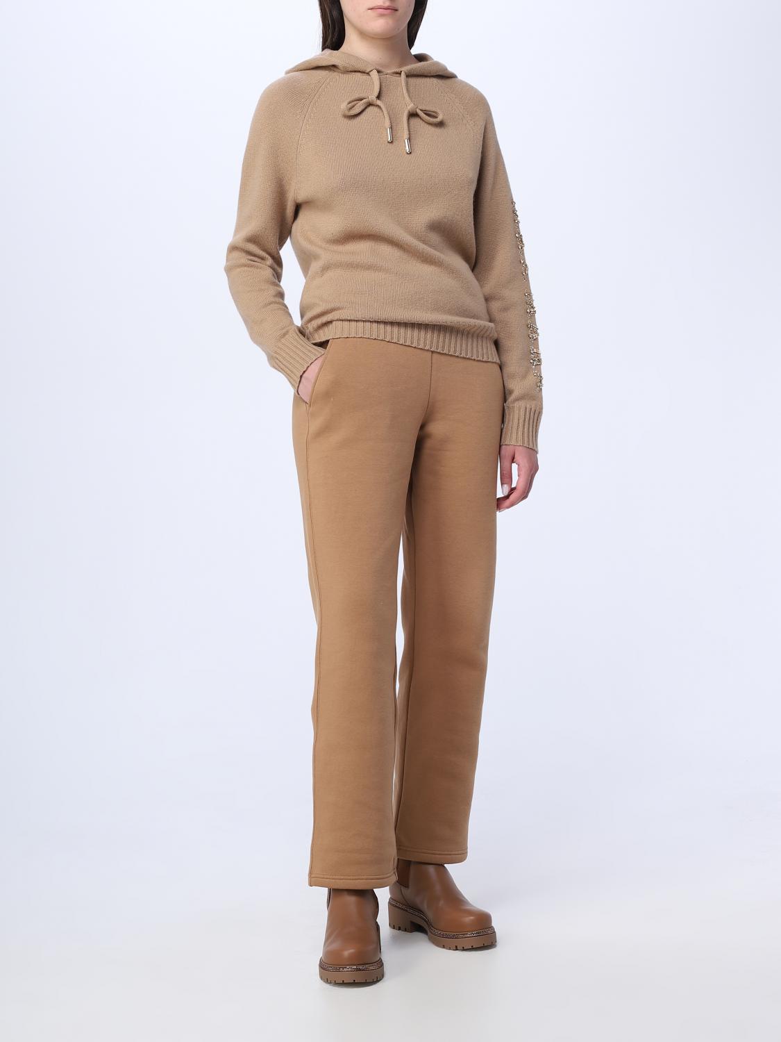 Max Mara Sweater Woman Camel by Luosophy
