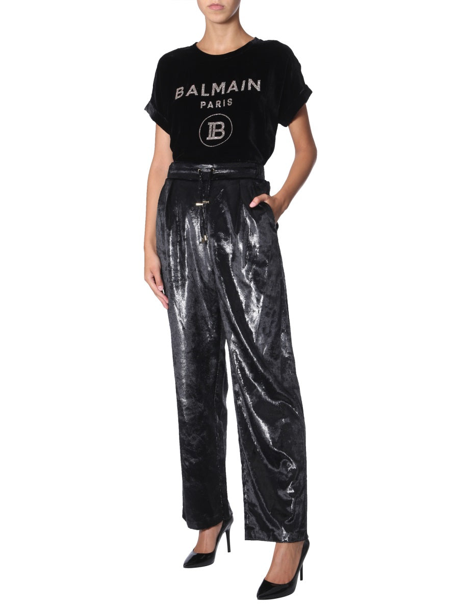 Balmain Women Wide Pants DestGlow