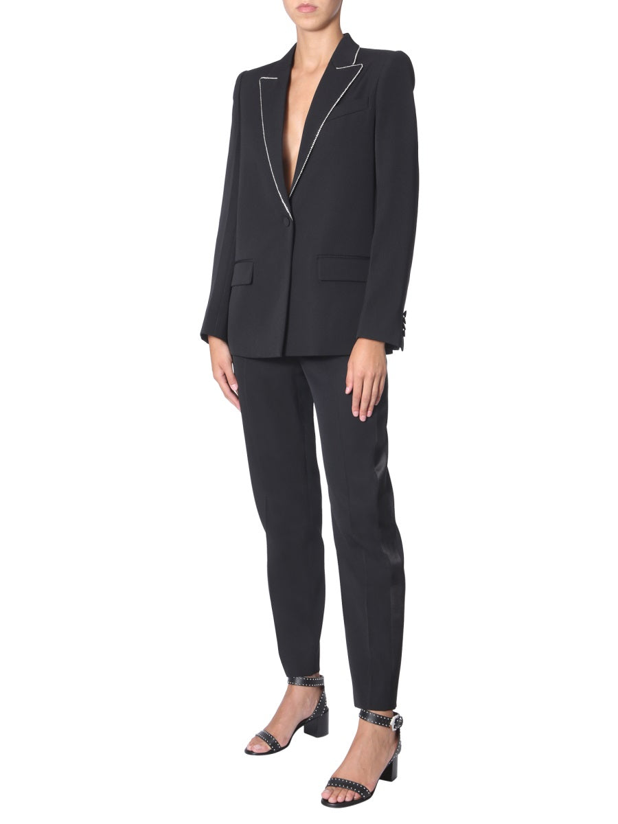 Givenchy Women Wool Blazer With Strass DestGlow