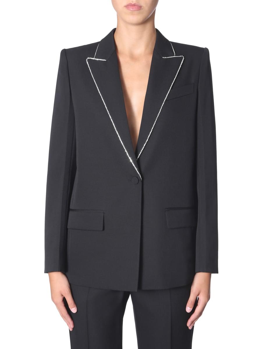 Givenchy Women Wool Blazer With Strass DestGlow