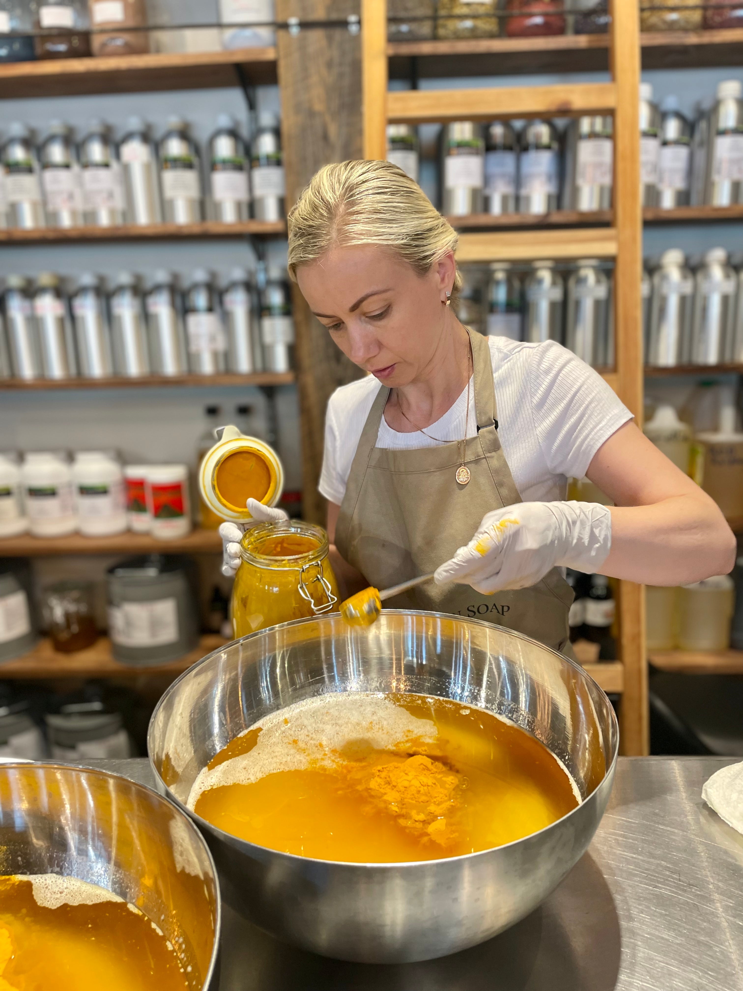 Turmeric & Ginger Sugar Scrub | Gentle by MION Artisan Soap Co.
