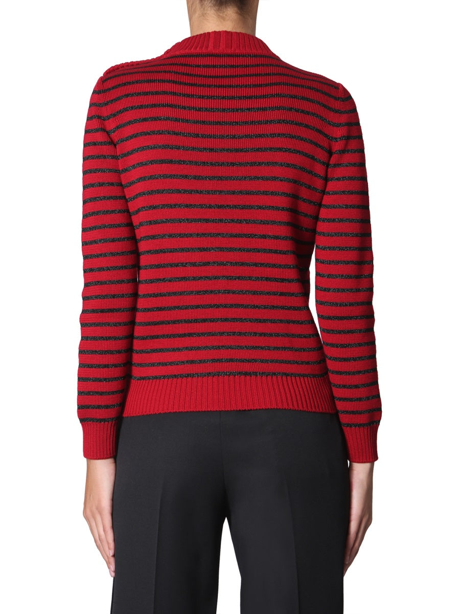Saint Laurent Women Crew Neck Sweater DestGlow
