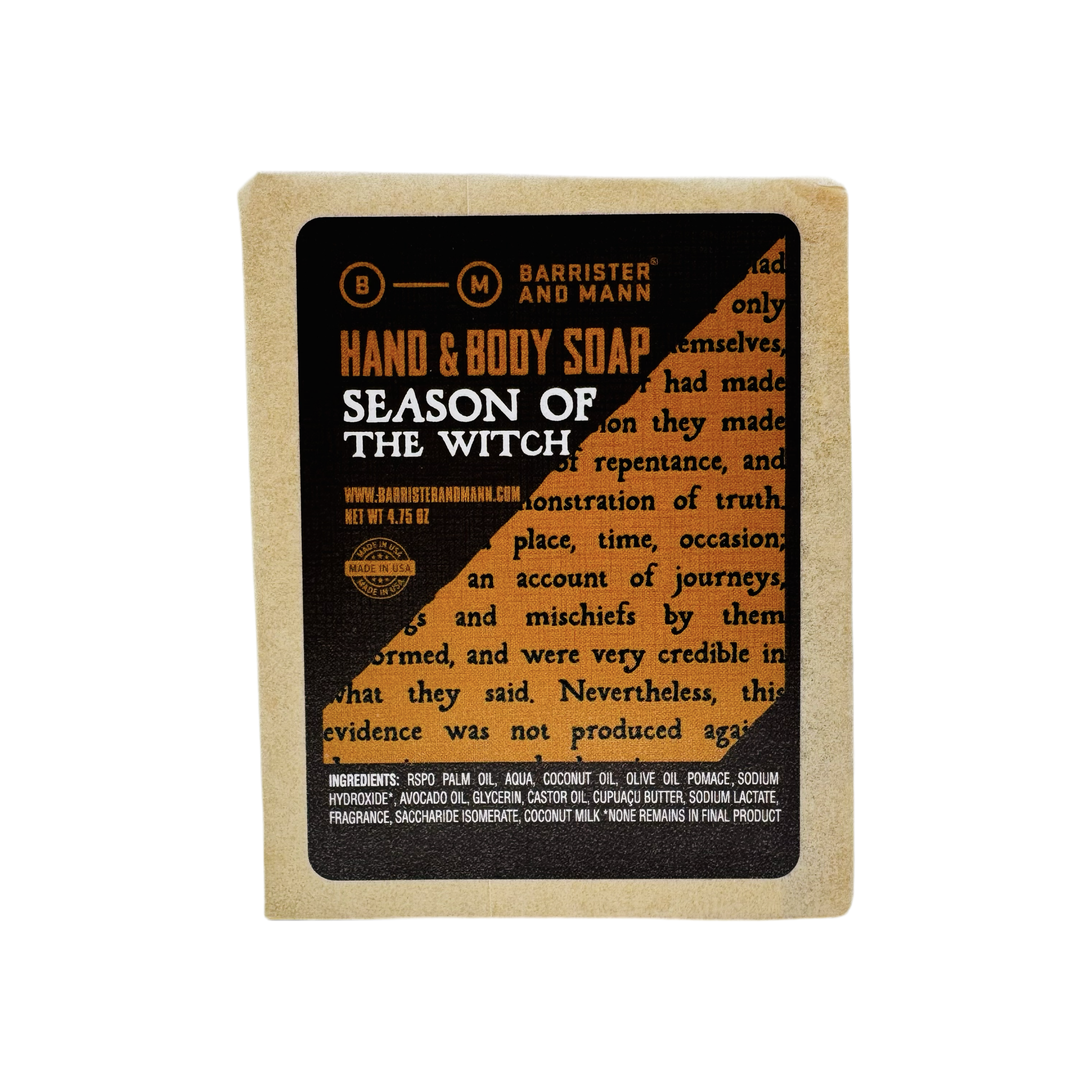 Barrister & Mann Hand & Body Soap Collection by Pasteur Pharmacy