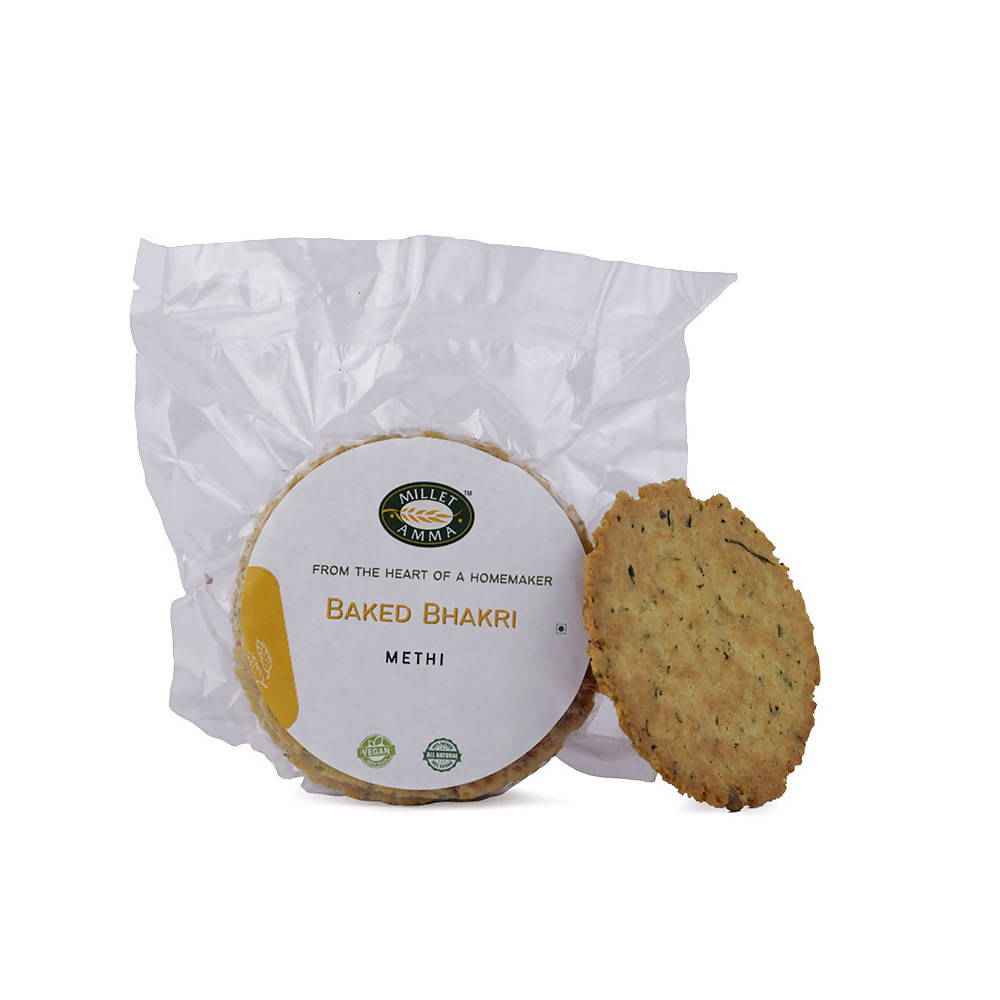 Millet Amma Methi Baked Bhakhri
