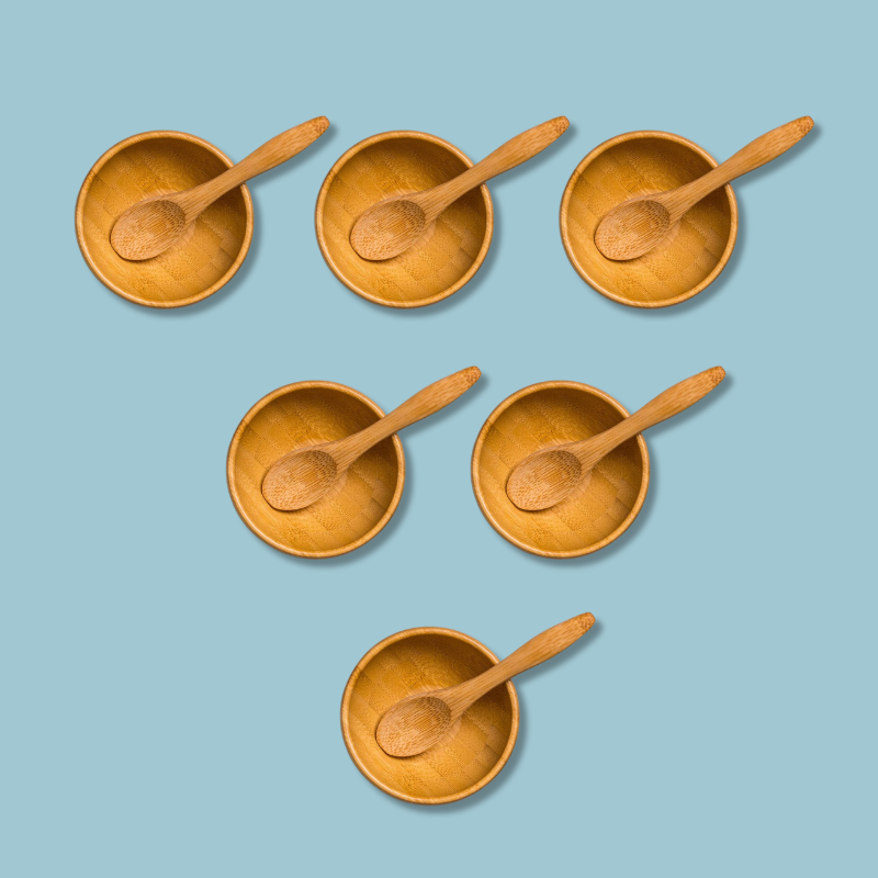 Bamboo Utensil (Bowl + Spoon)