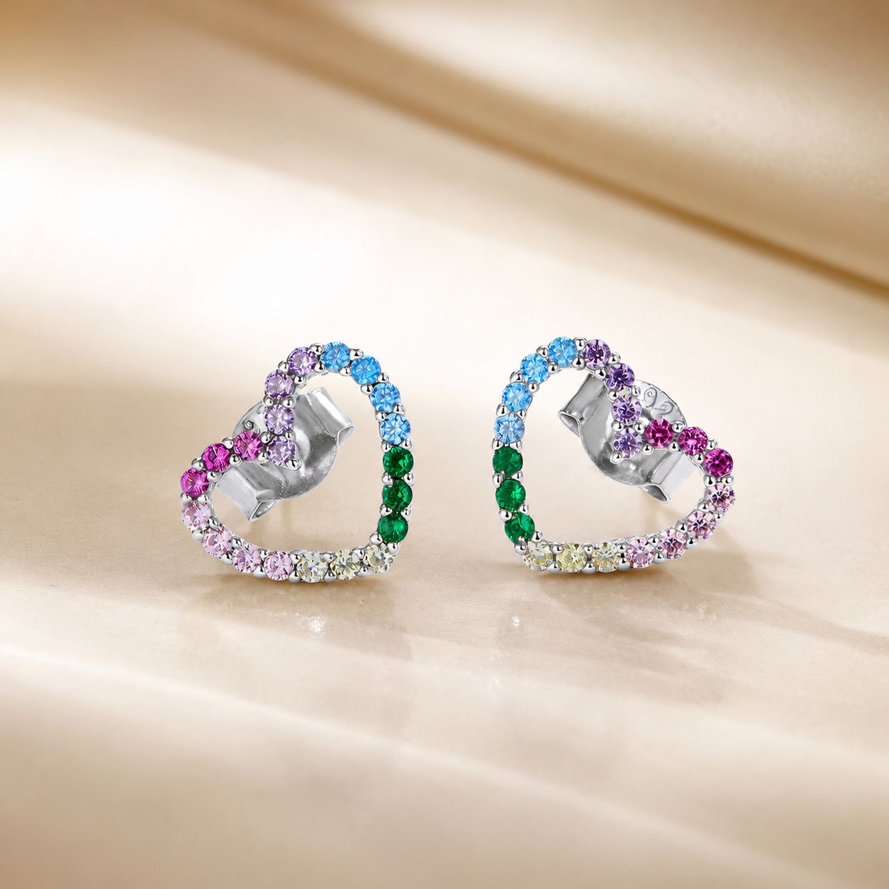 925 Sterling Silver Earrings for Women with CZ DestGlow