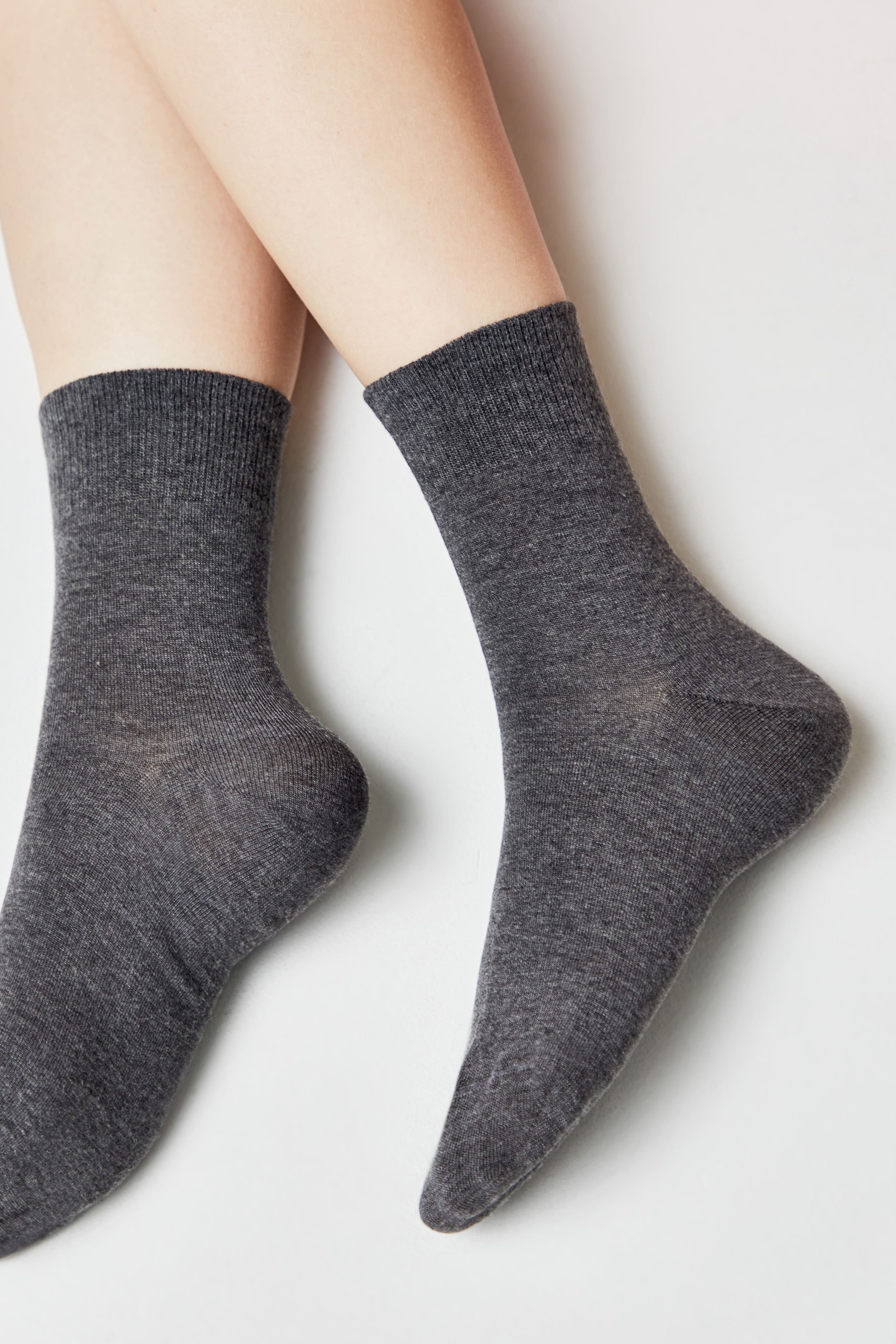 Viscose and Angora Socks Conte Comfort 000 - DestGlow