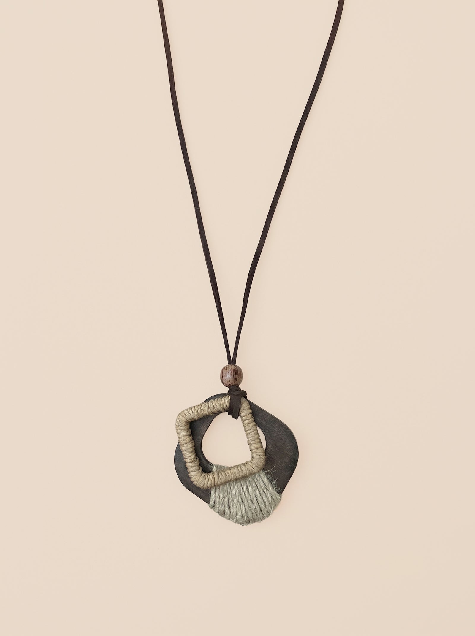 Artisanal Woodland Pendant Necklace DestGlow