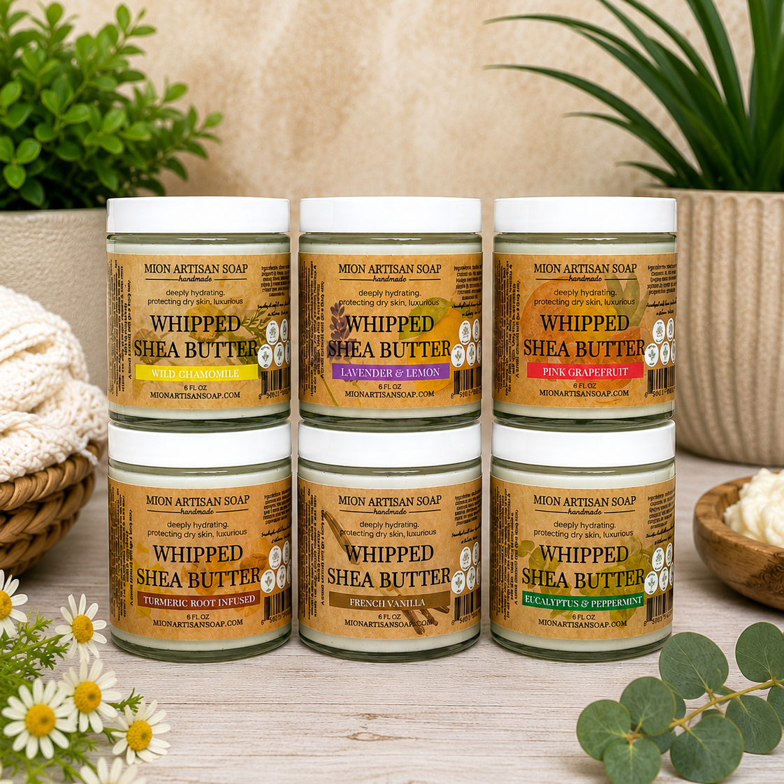 Whipped Shea Butter | Deeply Hydrating and Rejuvenating by MION Artisan Soap Co.