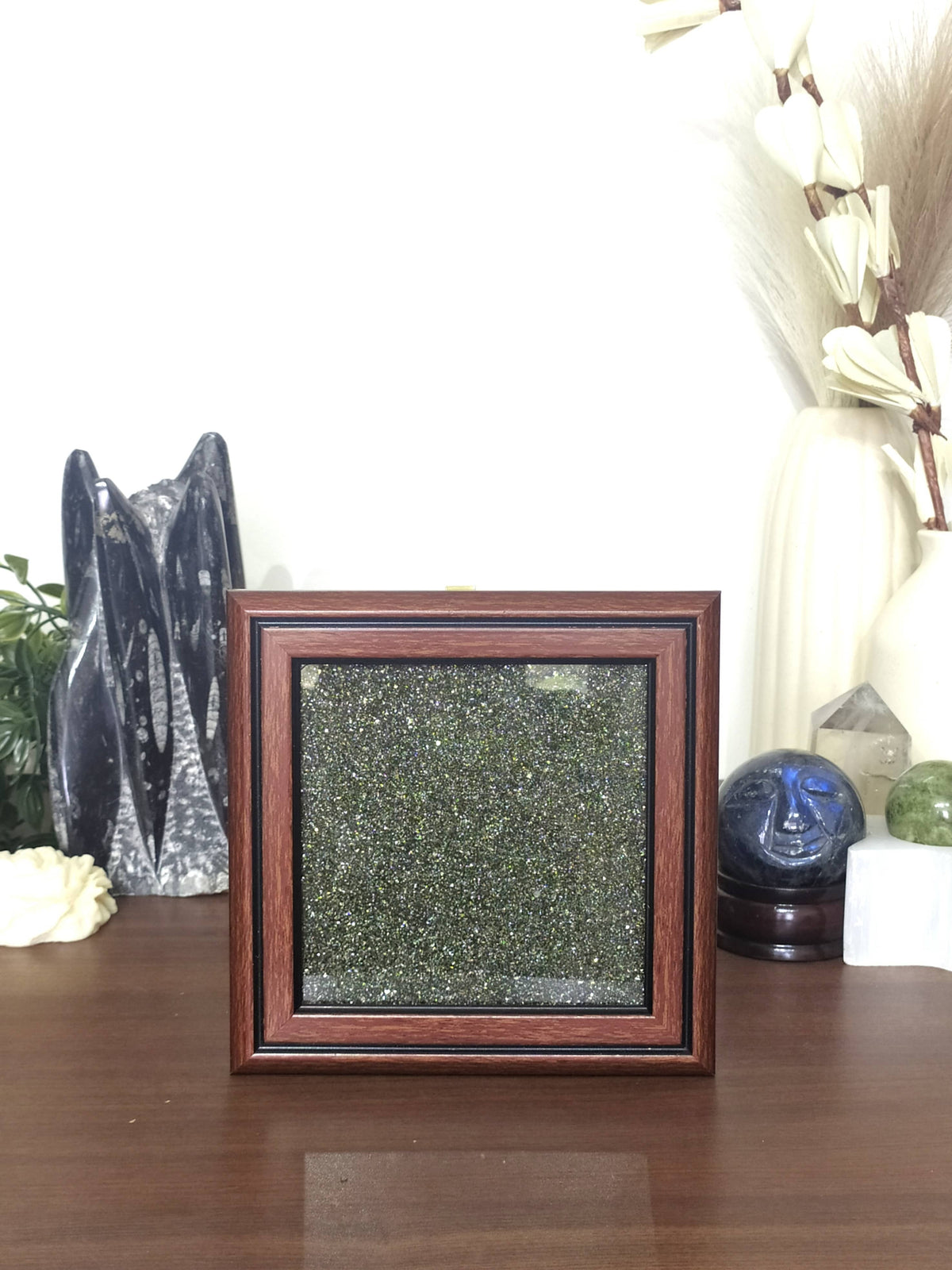 Pyrite Dust Plate, Pyrite Stone, Pyrite Frame, Pyrite Plate DestGlow