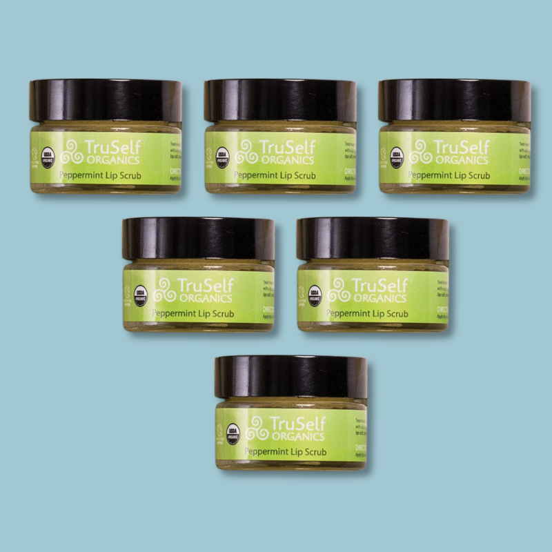 Peppermint Lip Scrub by TruSelf Organics