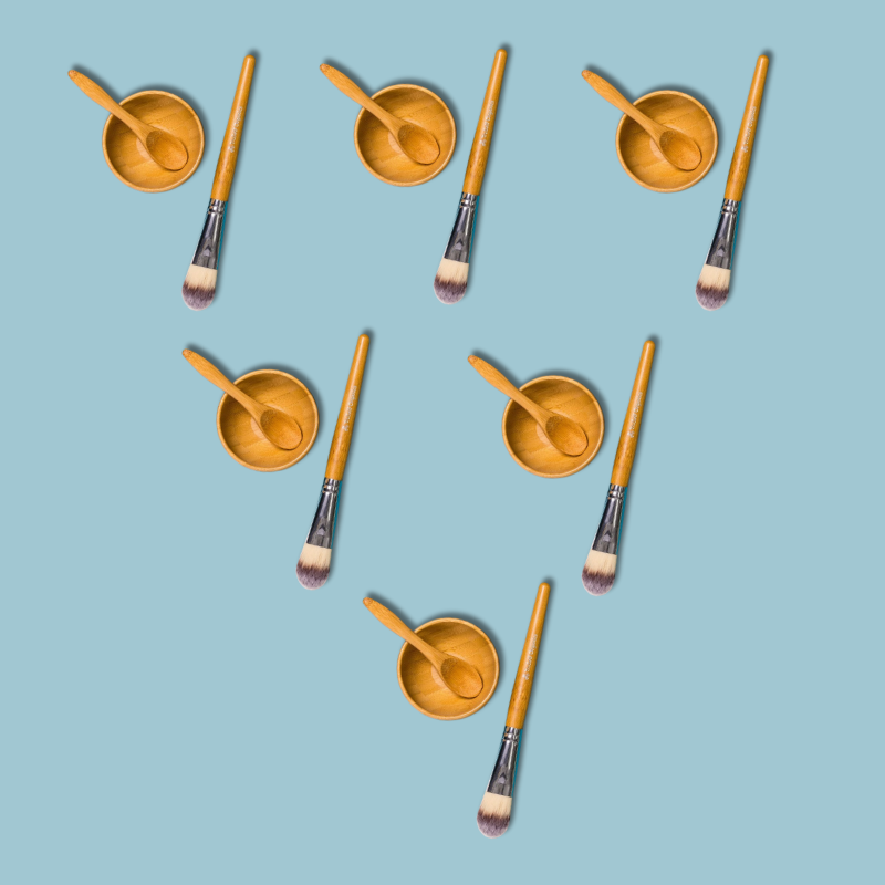 Bamboo Utensil Set by TruSelf Organics