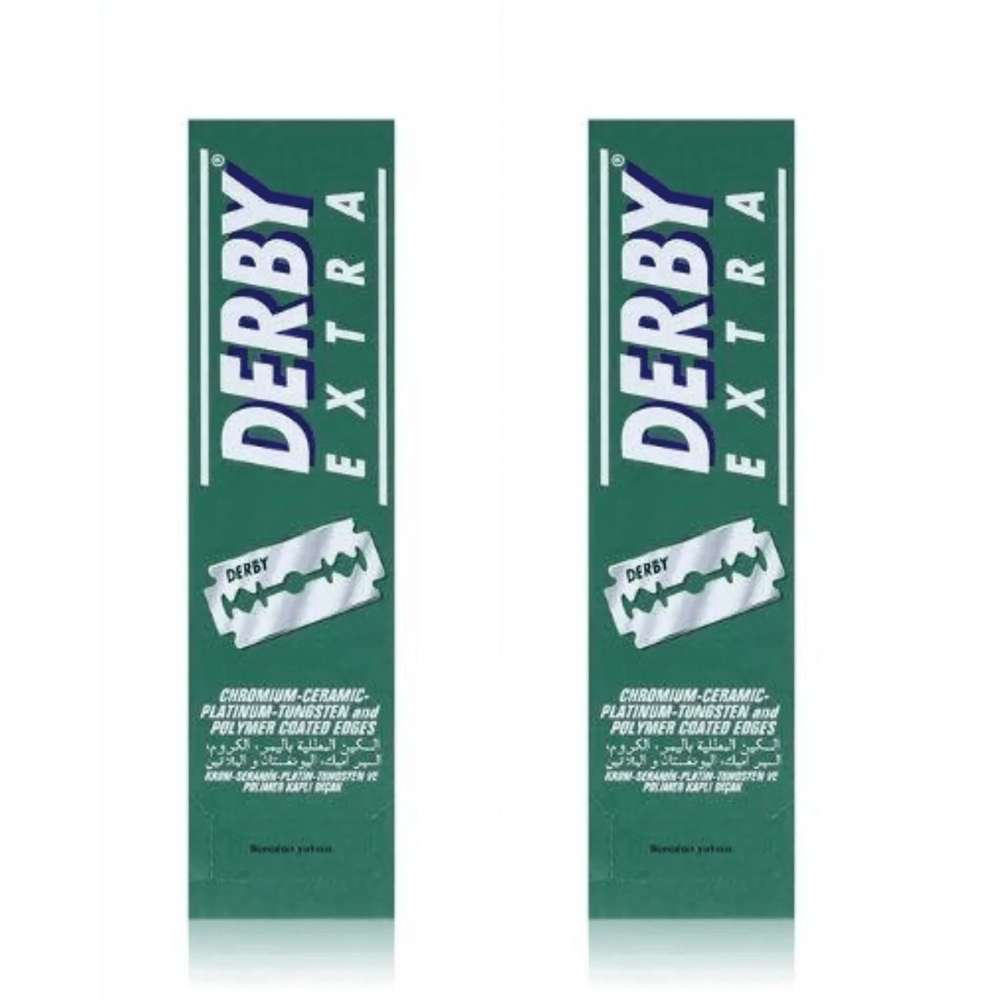 Derby Double Edge Razor Blades 100Pcs by BarberSets
