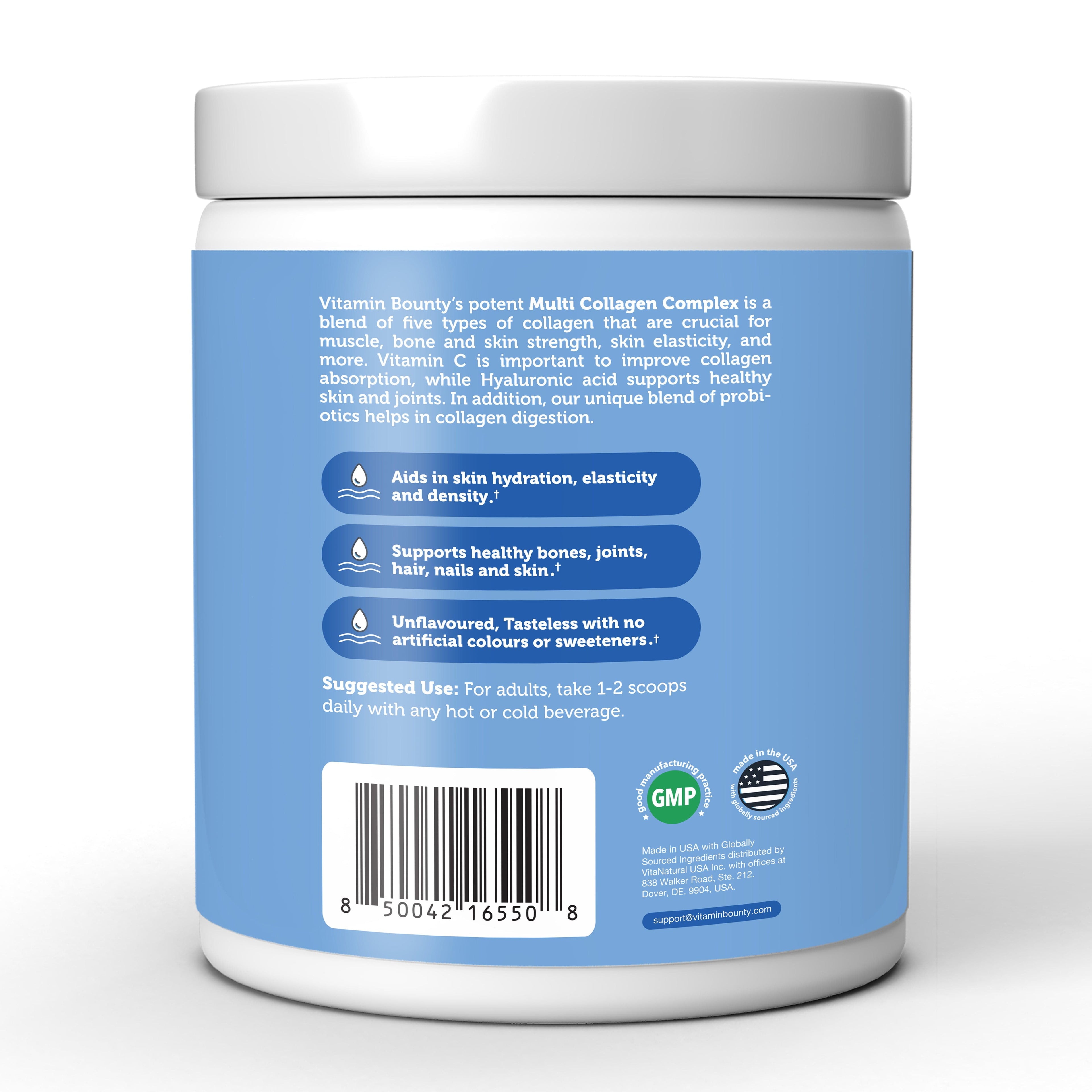 Multi Collagen Complex + by Vitamin Bounty