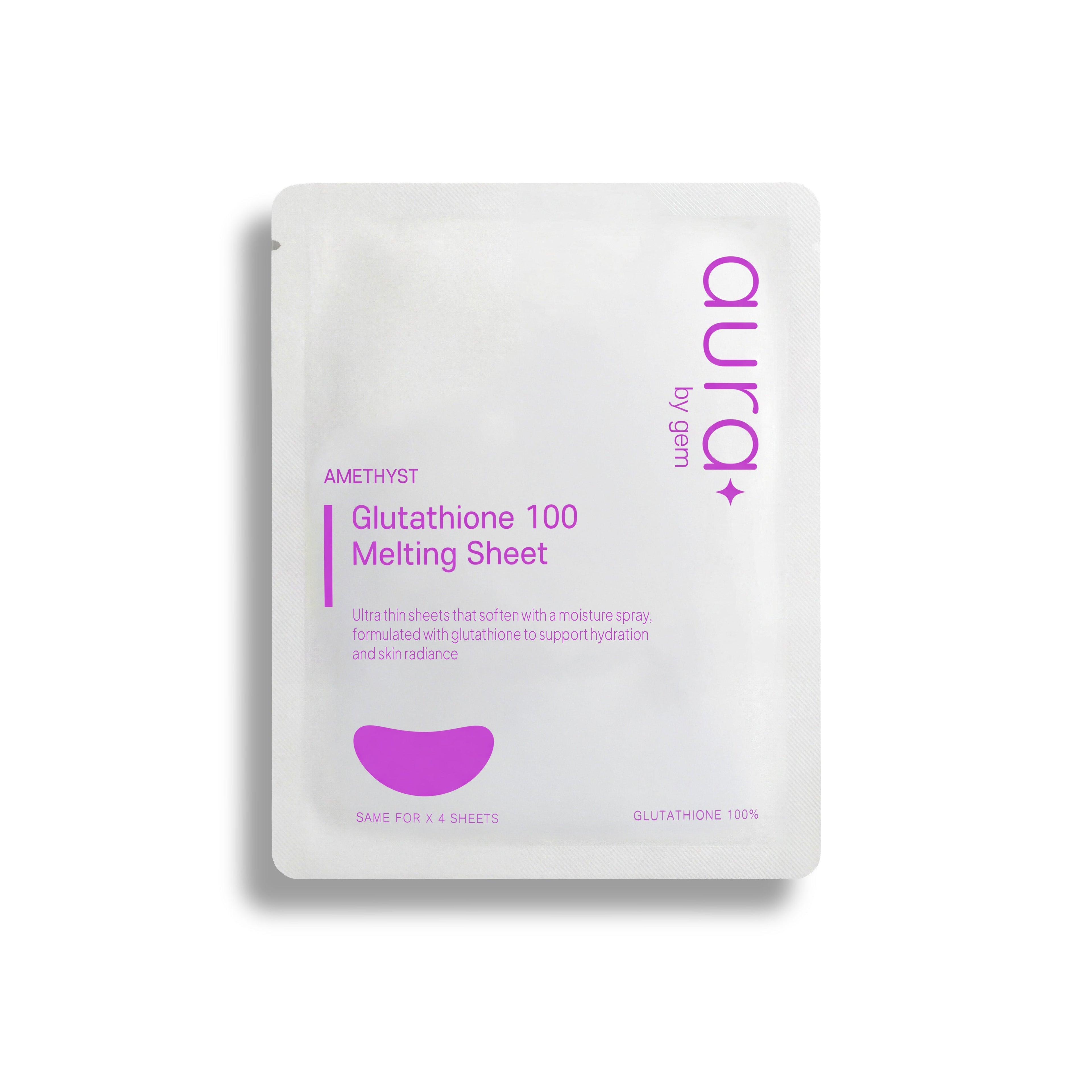 Glutathione 100 Melting Sheet by Aura by Gem