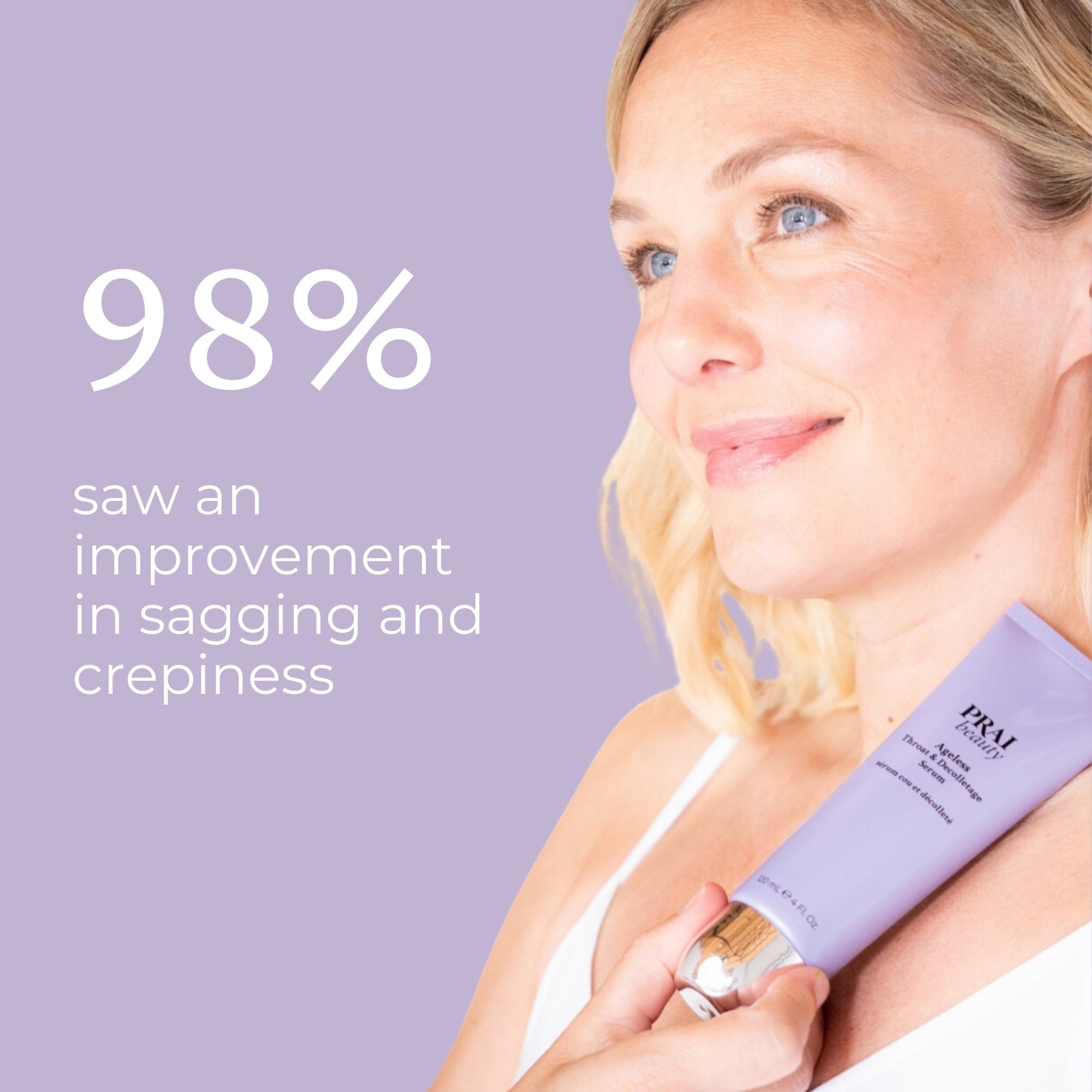 Ageless Throat & Decolletage Serum by PRAI Beauty