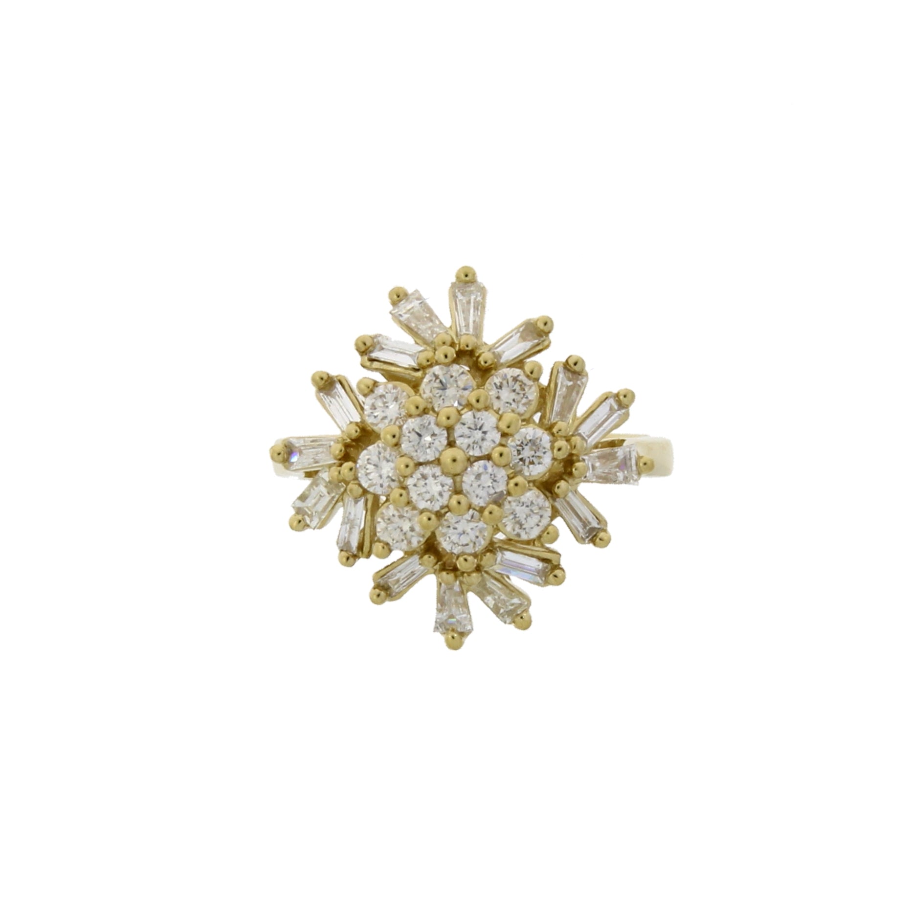 Genuine 1.00ct Diamond Ring 10KT Yellow Gold by Bids.com