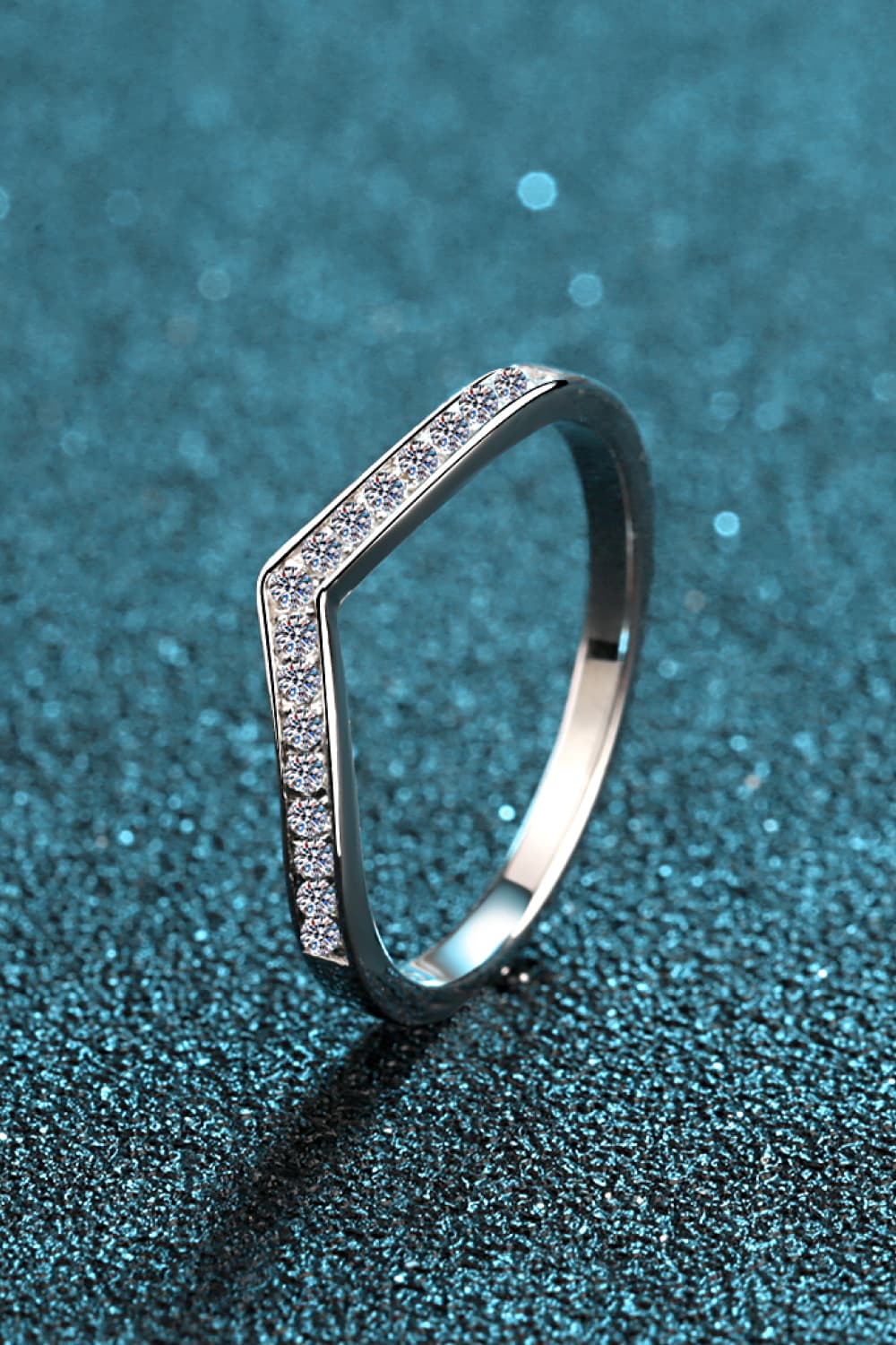 Minimalist Sparkala™ Rhodium-Plated Ring by Sparkala