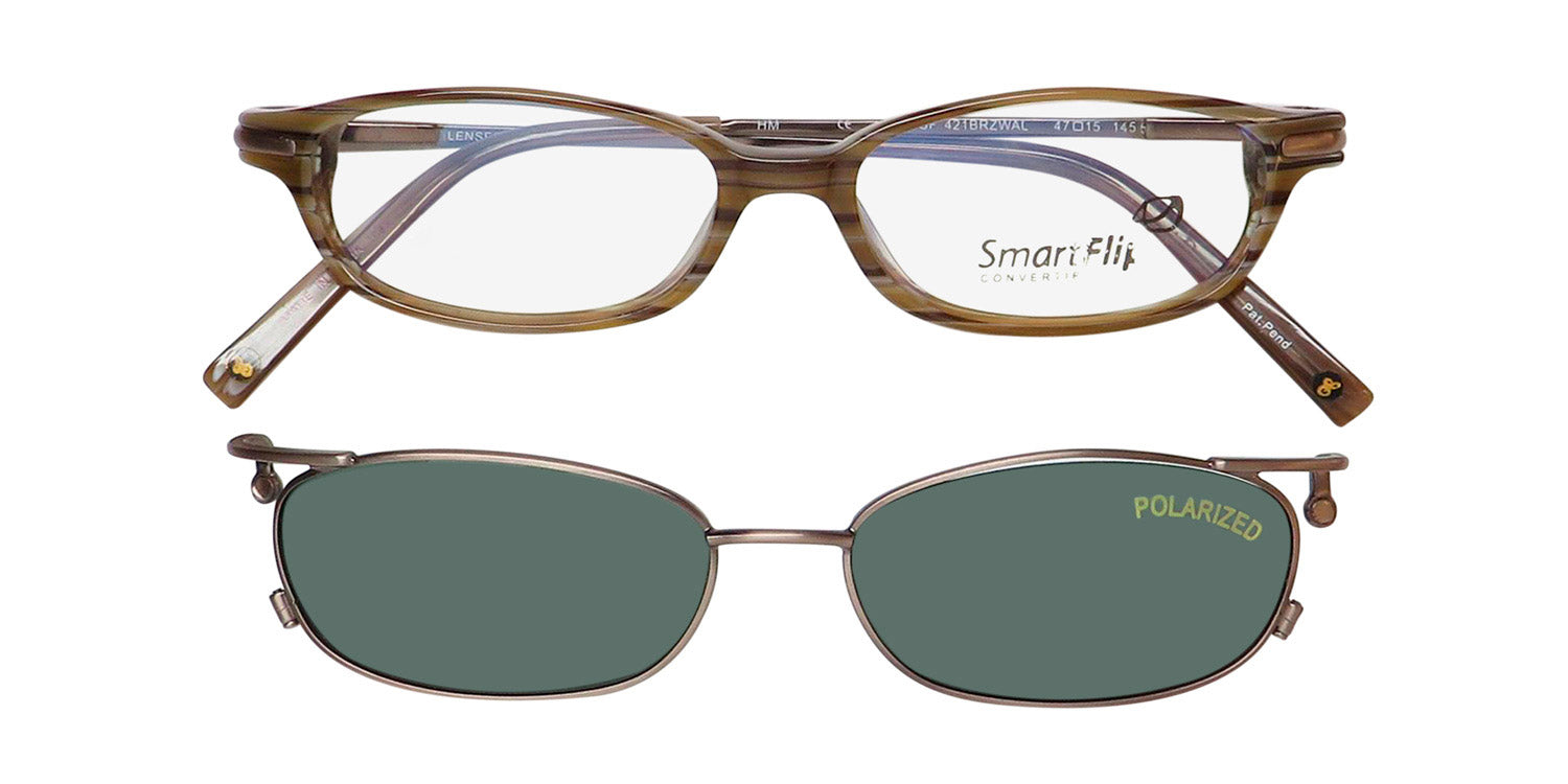 SmartFlip 421-1 Eyeglasses DestGlow
