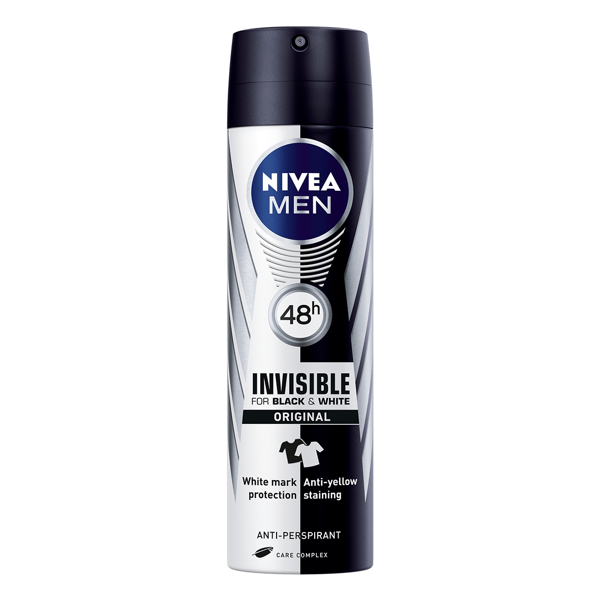 Nivea Men Black & White Invisible Original 150ml by Pasteur Pharmacy
