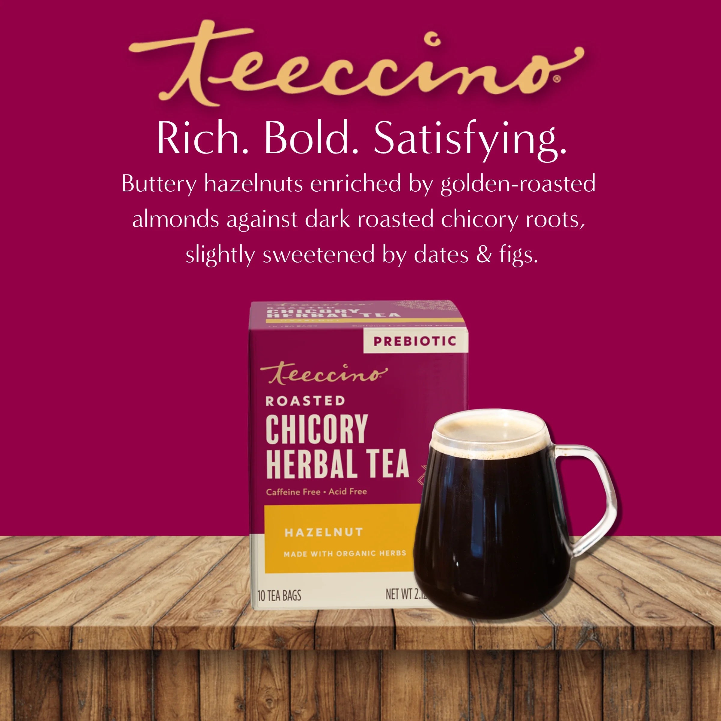 Hazelnut Roasted Herbal Tea DestGlow