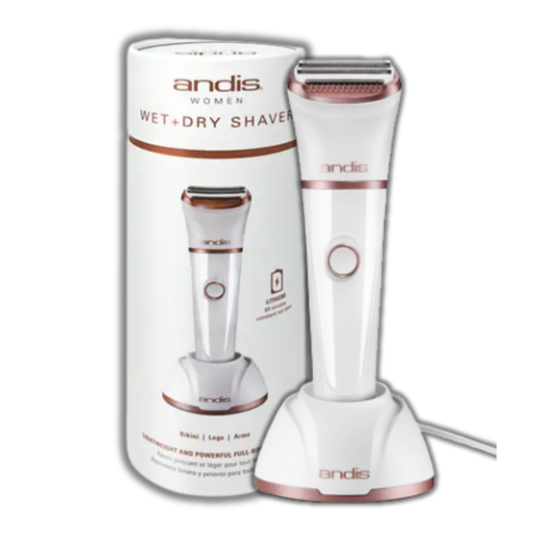 Andis Women’s Wet + Dry Shaver Kit (6?Piece) DestGlow