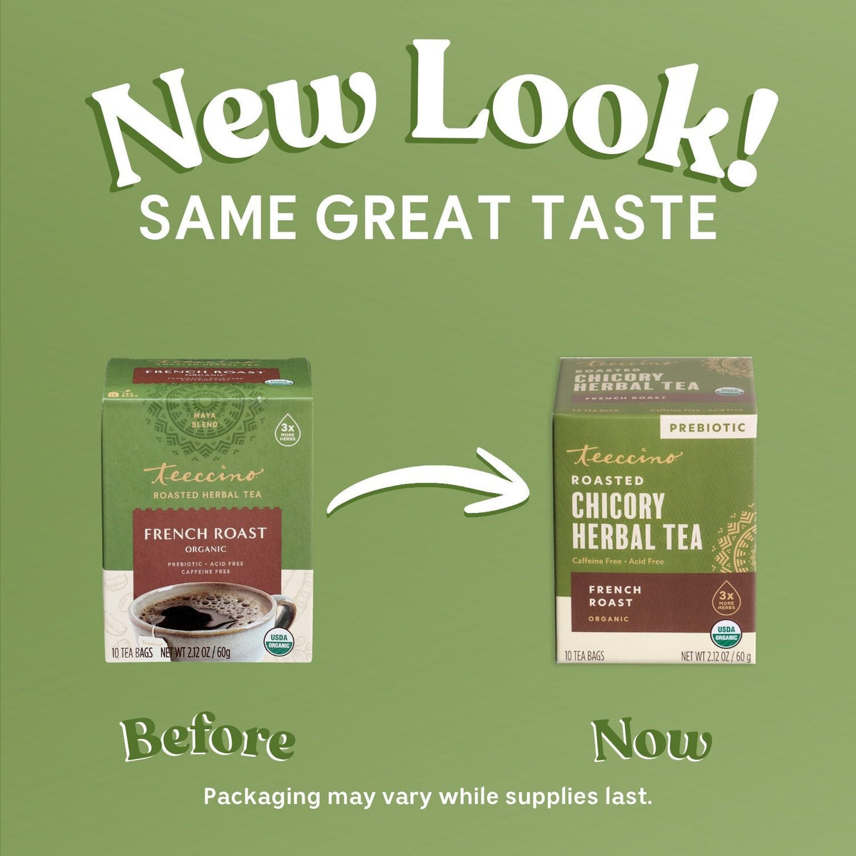 French Roast Roasted Herbal Tea DestGlow