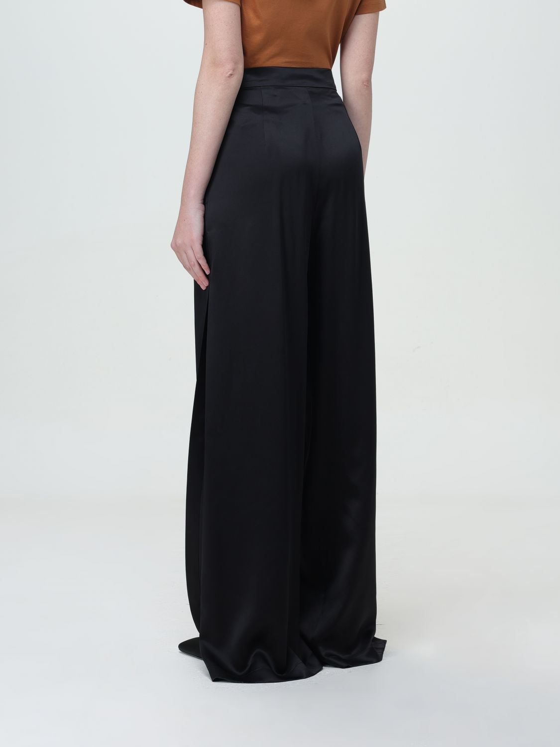 Max Mara Pants Woman Black by Luosophy