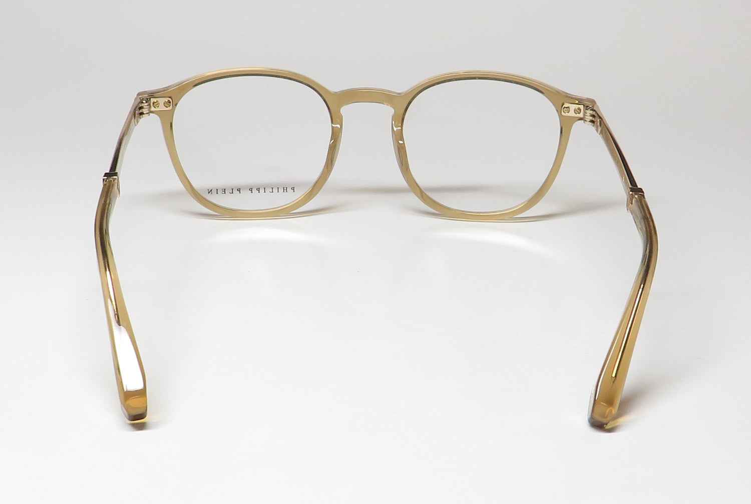 Philipp Plein Vpp057 Plein Gold Silhouette Eyeglasses