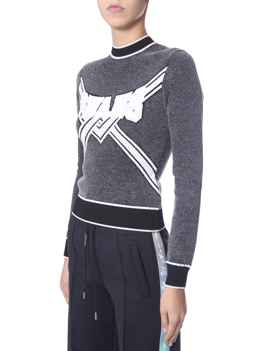 Off-White Women Cropped Sweater DestGlow