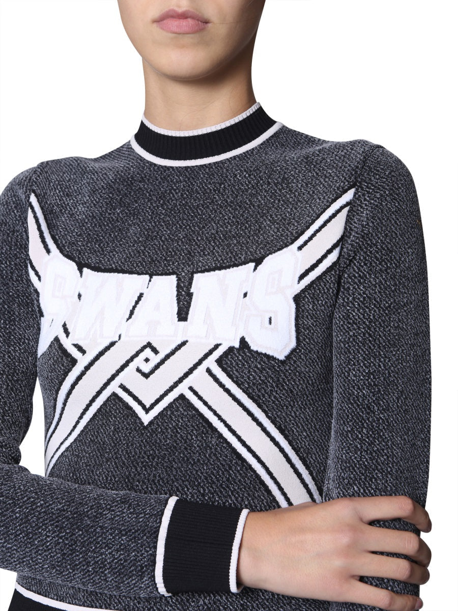 Off-White Women Cropped Sweater DestGlow