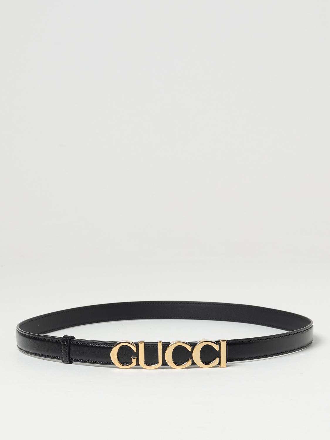 Gucci Belt Woman Black by Luosophy