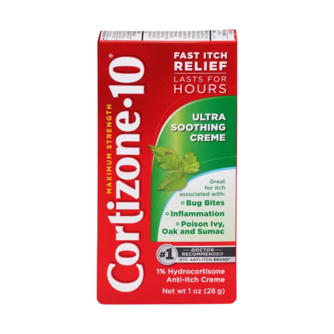 Cortizone-10 Maximum Strength Anti-Itch Creme (1oz) DestGlow