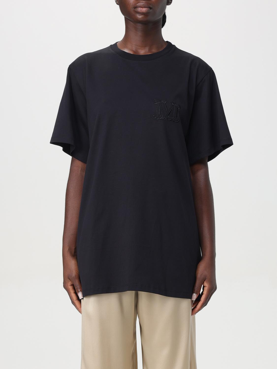 Max Mara T-Shirt Woman Black by Luosophy