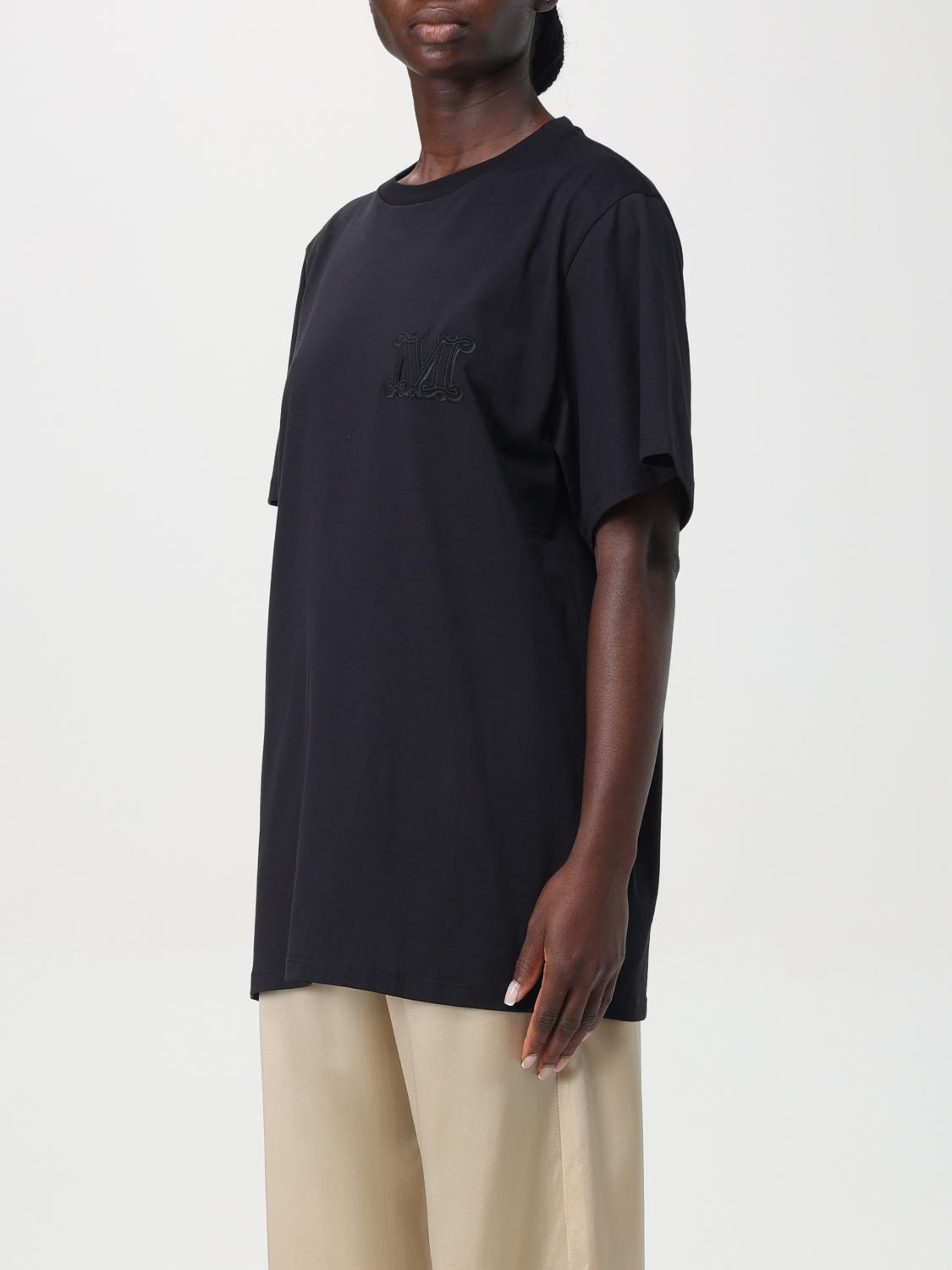 Max Mara T-Shirt Woman Black by Luosophy