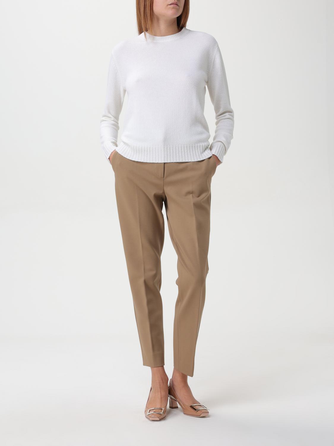Max Mara Sweater Woman Cream by Luosophy