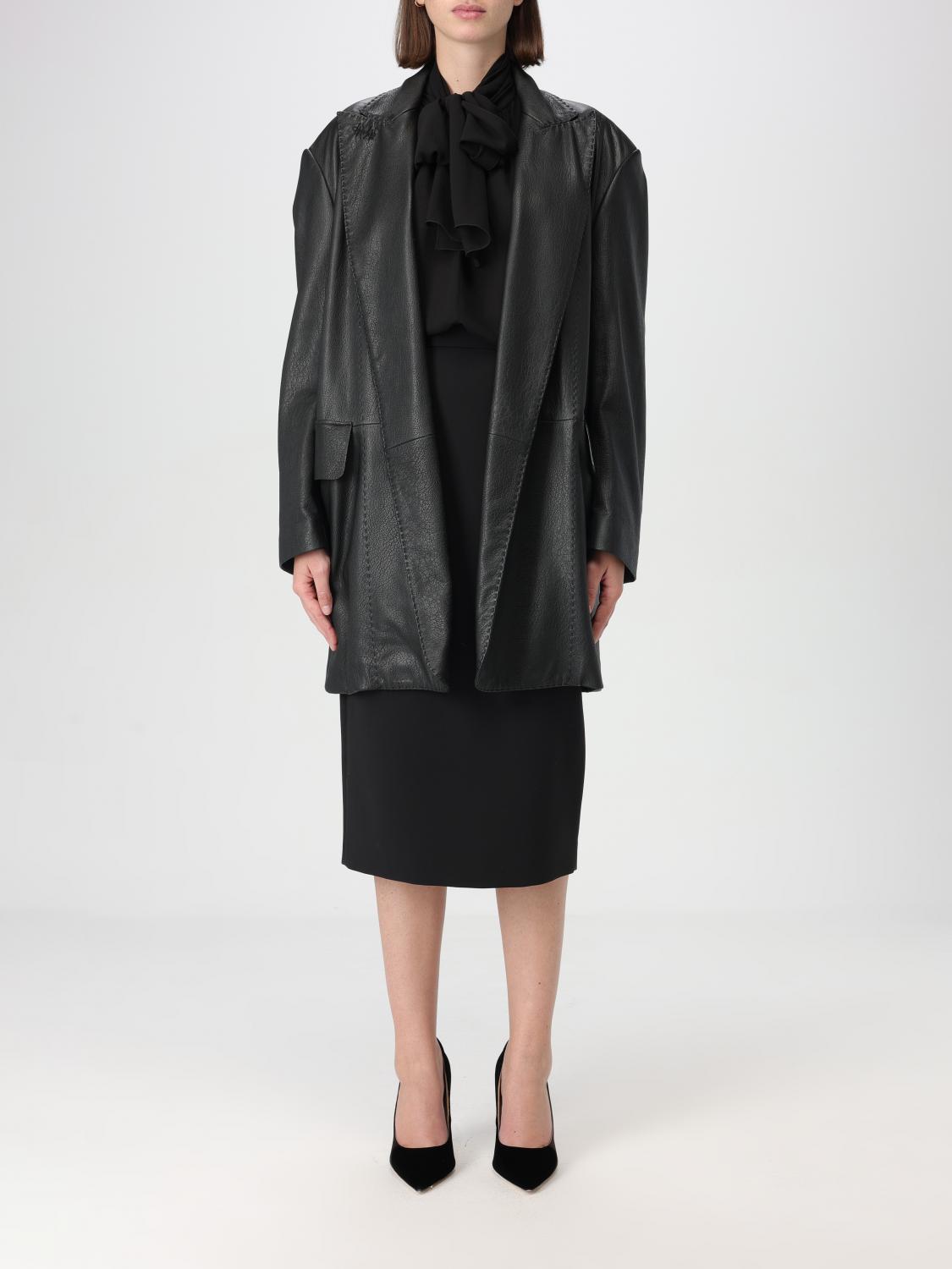 Max Mara Jacket Woman Black by Luosophy