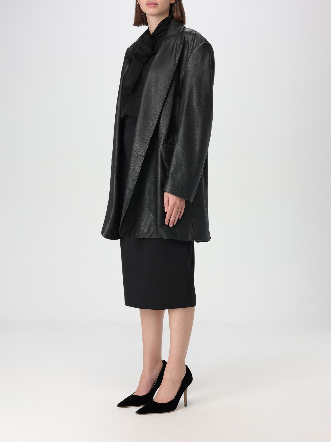 Max Mara Jacket Woman Black by Luosophy