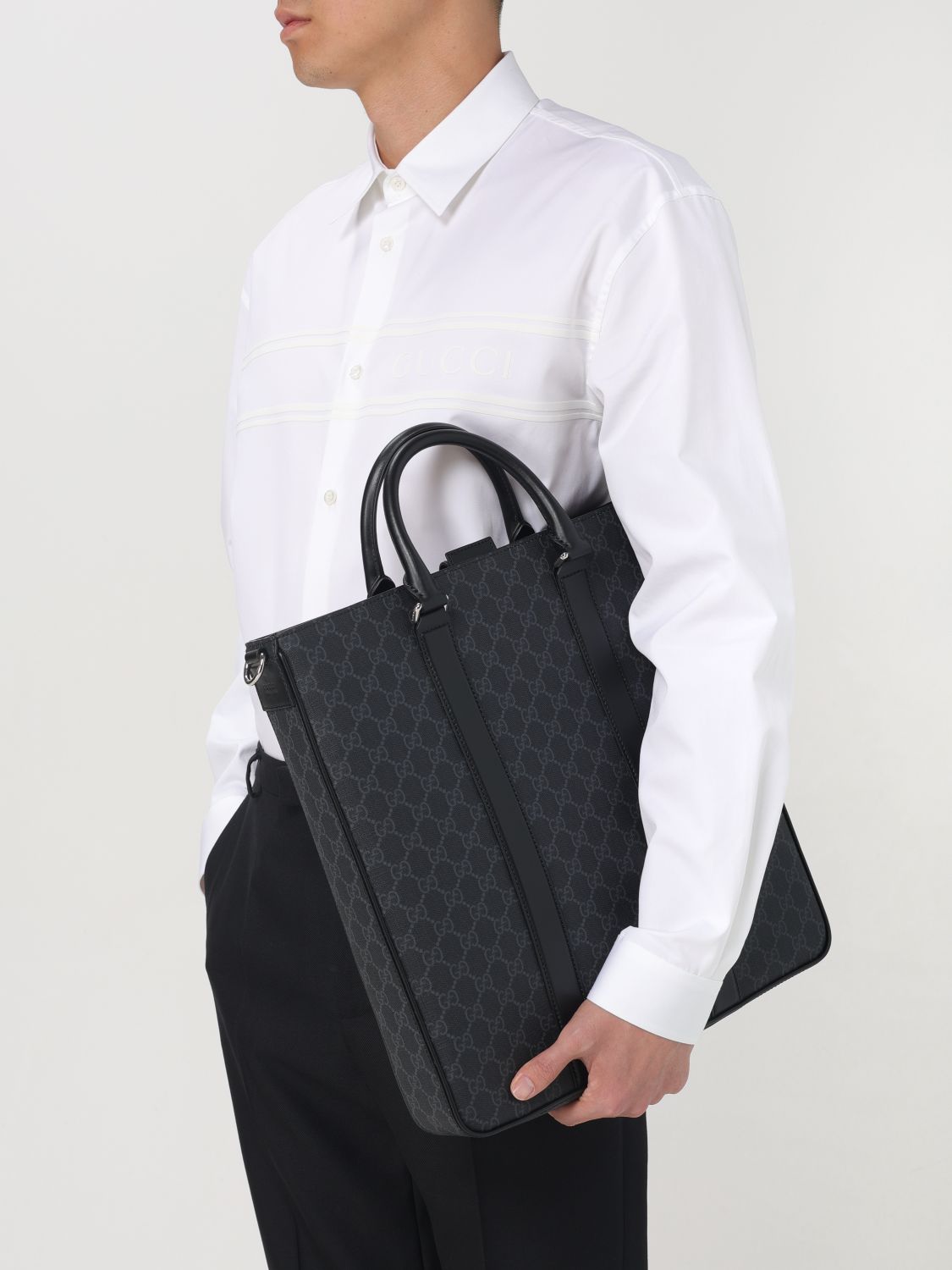 Gucci Shoulder Bag Men Black by Luosophy