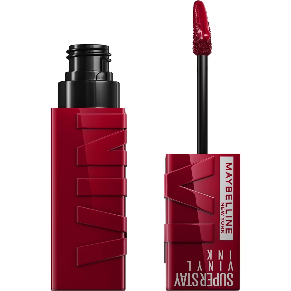 Maybelline Super Stay Vinyl Ink Liquid Lipstick - 55 Royal (0.14 fl oz) DestGlow