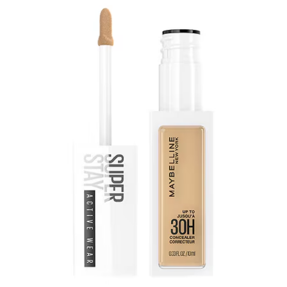 Maybelline Super Stay Active Wear Liquid Concealer (27, 0.33 fl oz) DestGlow