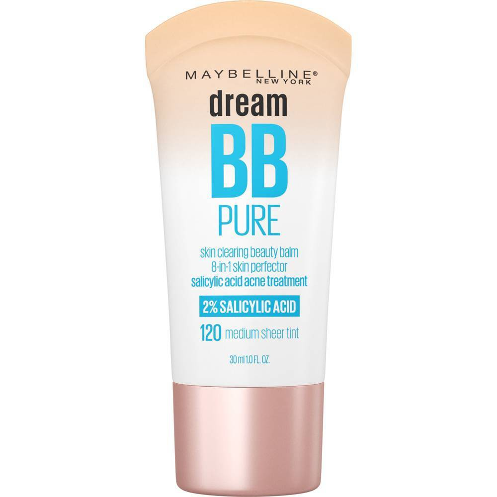 Maybelline Dream Pure BB Cream (120 Medium, 1 fl oz) DestGlow