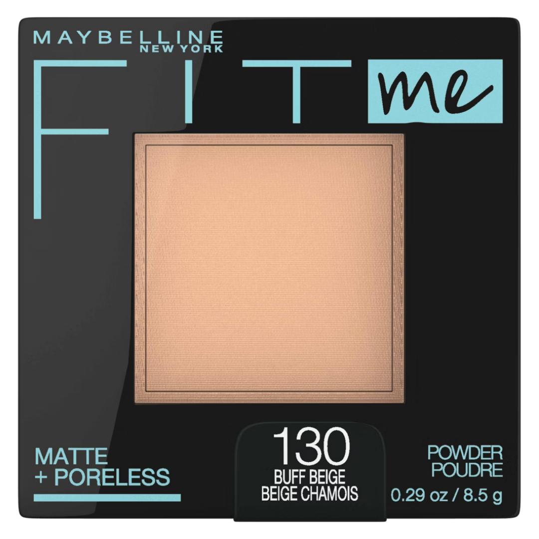 Maybelline Fit Me Matte + Poreless Powder Buff Beige 130 (0.29oz) DestGlow