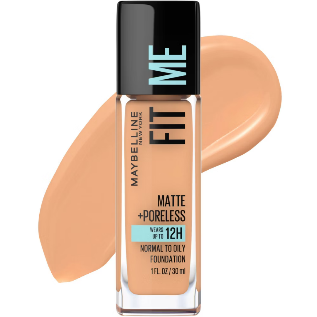 Maybelline Fit Me Matte + Poreless Foundation Natural Tan 320 (1oz) DestGlow