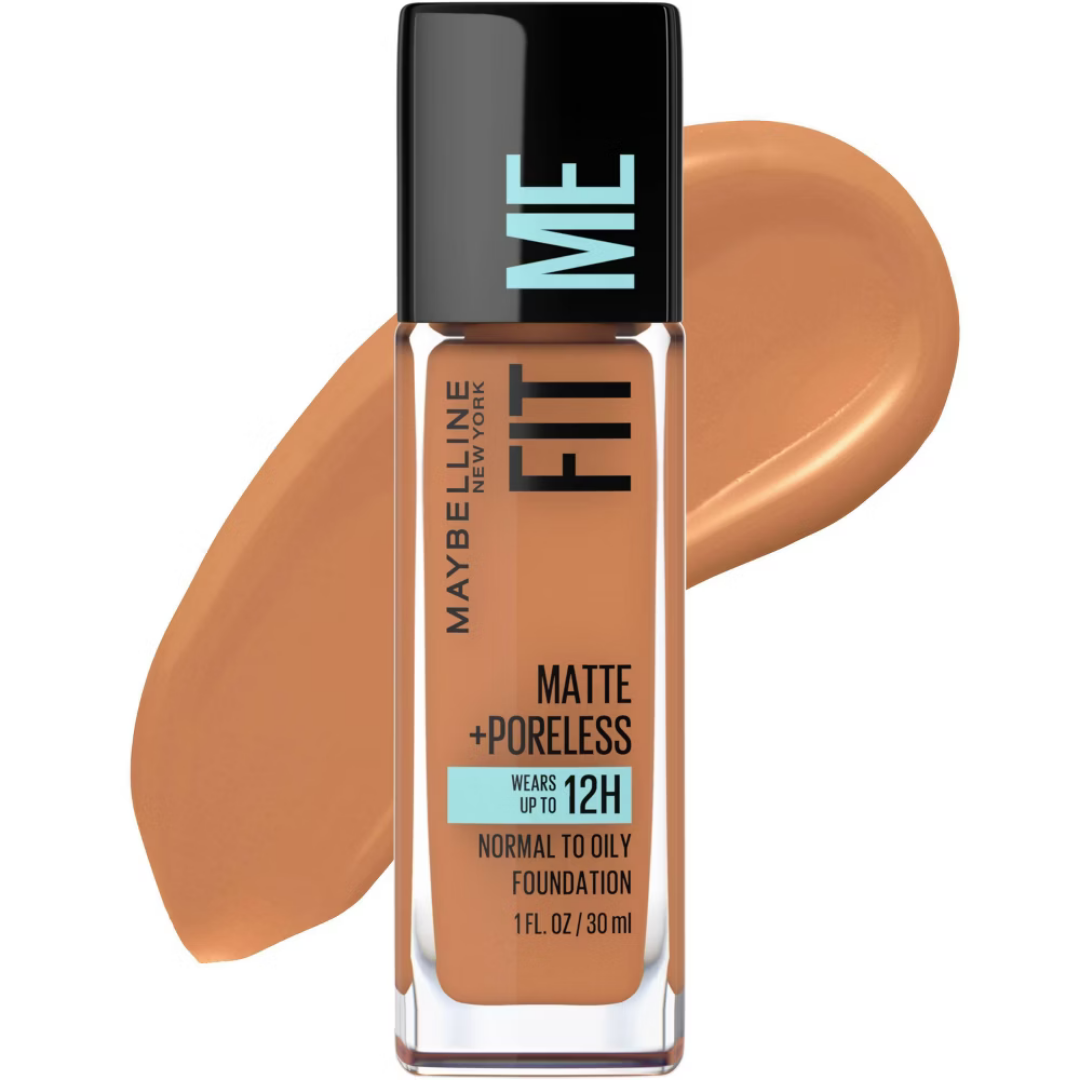 Maybelline Fit Me Matte + Poreless Foundation Classic Tan 335 (1oz) DestGlow